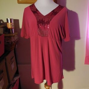 Antthony empire waist tunic blouse